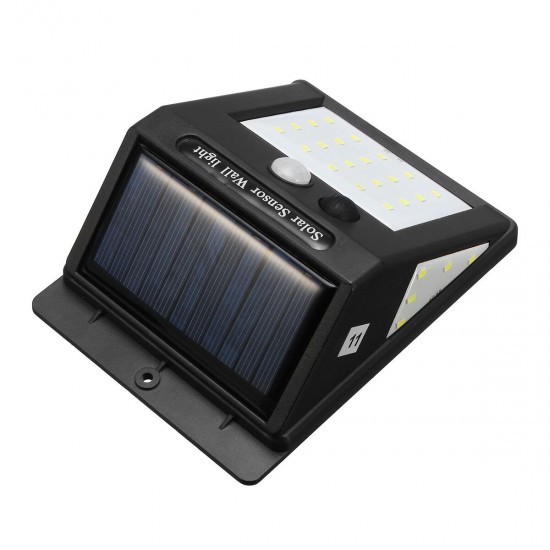 30LED Solar Light PIR Motion Sensor Wall Lamp Security Garden Outdoor 3-Side Lighting 30LED Solar Light PIR Motion Sensor Wall Lamp Security Garden Outdoor 3-Side Lighting