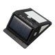 30LED Solar Light PIR Motion Sensor Wall Lamp Security Garden Outdoor 3-Side Lighting