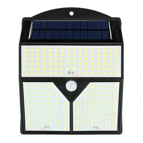 318LED Solar Light Infrared Motion Sensor Garden Security Wall Lamp for Outdoor Yard Patio 318LED Solar Light Infrared Motion Sensor Garden Security Wall Lamp for Outdoor Yard Patio