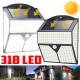 318LED Solar Light Infrared Motion Sensor Garden Security Wall Lamp for Outdoor Yard Patio 318LED Solar Light Infrared Motion Sensor Garden Security Wall Lamp for Outdoor Yard Patio