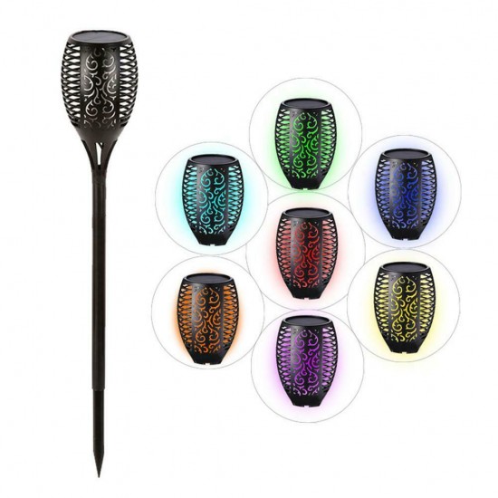 33 LED RGB Solar Power Torch Light Flickering Flame Garden Yard Lamp Waterproof 33 LED RGB Solar Power Torch Light Flickering Flame Garden Yard Lamp Waterproof