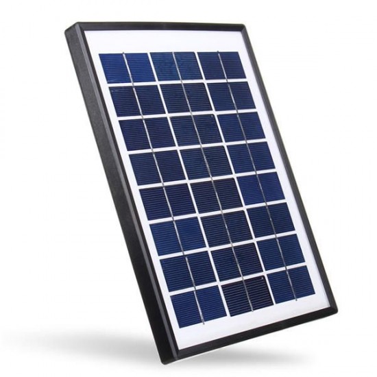 3*3W Solar Power Panel USB Charging LED Light with Fan Kit for Home Outdoor Camping