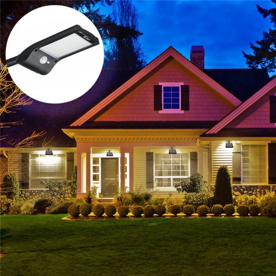36 LED Solar Wall Street Light PIR Motion Sensor Waterproof Outdoor Garden Lamp 36 LED Solar Wall Street Light PIR Motion Sensor Waterproof Outdoor Garden Lamp
