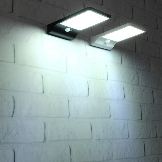 36LED Solar Power PIR Motion Sensor Wall Light Outdoor Waterproof Garden Lamp