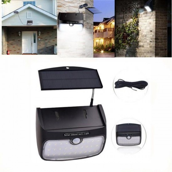 38 LED Detachable Solar Powered Motion Sensor Waterproof Wall Light Outdoor Garden Security Lamp 38 LED Detachable Solar Powered Motion Sensor Waterproof Wall Light Outdoor Garden Security Lamp