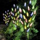 3PCS Solar Powered Tree Branch Leaf Pattern LED Garden Holiday Light Outdoor Path Waterproof Decorative