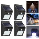 3pcs Solar Power 20 LED PIR Motion Sensor Wall Light Waterproof Outdoor Path Yard Garden Security Lamp