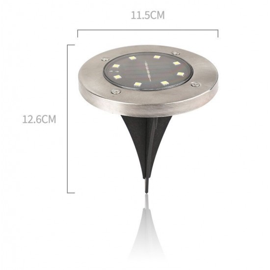 4 Pcs LED Solar Power In Ground Lights Outdoor Garden Courtyard Landscape lights 4 Pcs LED Solar Power In Ground Lights Outdoor Garden Courtyard Landscape lights