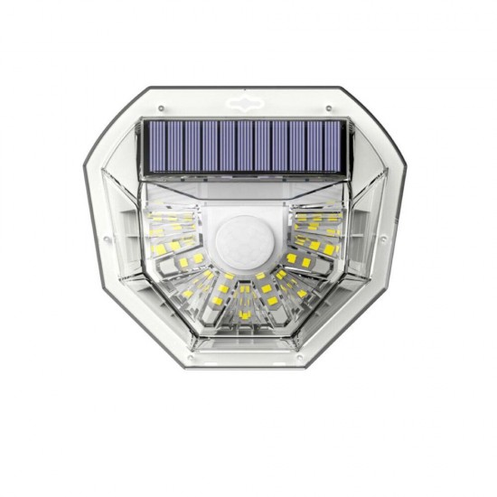 40 LED Solar Light Transparent Small Outdoor Wall Lamp White Light 8M Sensing Distance 120 Degree Sensoring Angle Two Lighting Modes 40 LED Solar Light Transparent Small Outdoor Wall Lamp White Light 8M Sensing Distance 120 Degree Sensoring Angle Two Lighting Modes