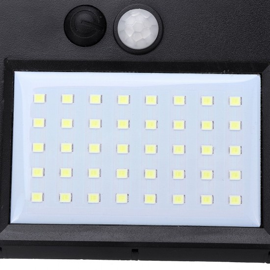 40 LED Solar Power Wall Light 3 Modes PIR Motion Outdoor Garden Landscape Lamp