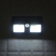 40 LED Solar Powered PIR Motion Sensor Wall Lamp Waterproof Security White Light Garden Outdoor