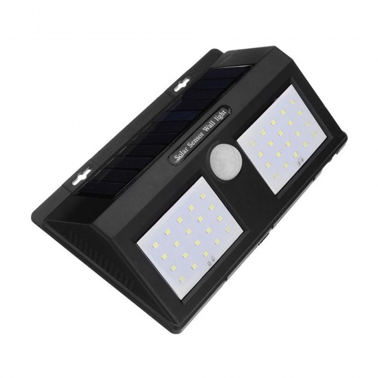 40 LED Solar Powered PIR Motion Sensor Wall Lamp Waterproof Security White Light Garden Outdoor 40 LED Solar Powered PIR Motion Sensor Wall Lamp Waterproof Security White Light Garden Outdoor