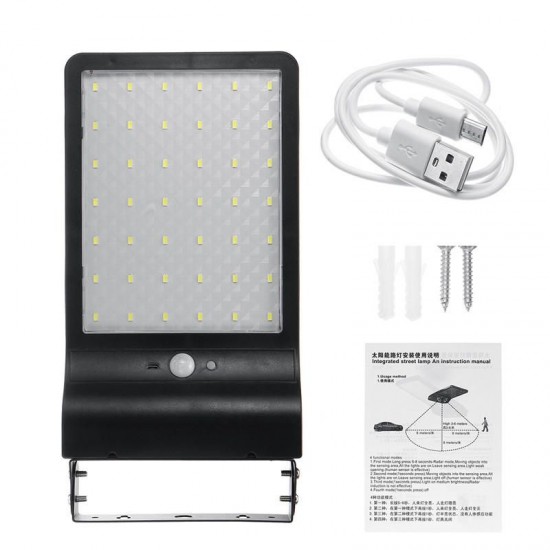 42 LED Solar Wall Light PIR Motion Sensor 3 Modes Waterproof IP65 Park Yard Garden 42 LED Solar Wall Light PIR Motion Sensor 3 Modes Waterproof IP65 Park Yard Garden