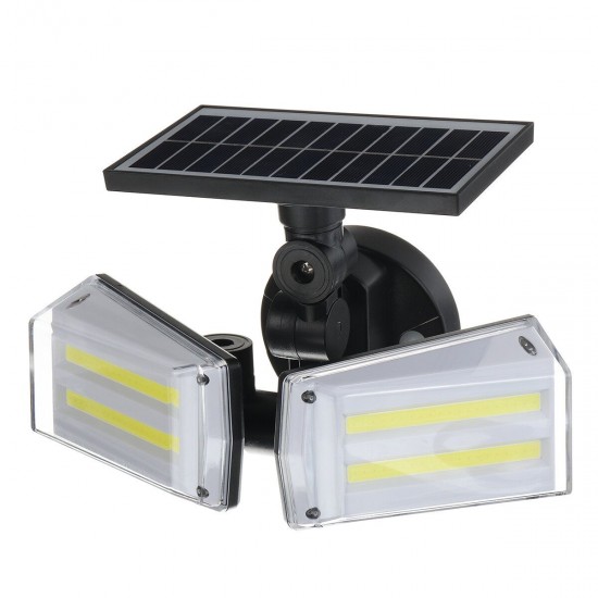 42/80LED Solar Light Body Sensor Wall Street Light Outdoor Garden Lamps IP65