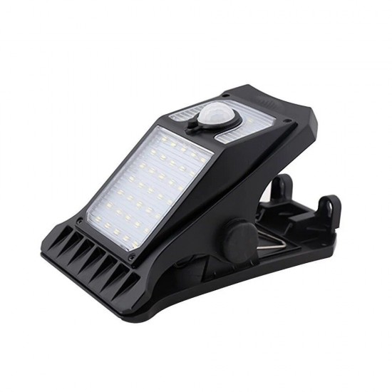 45LED Solar Energy Color Frame Wall Lamp Clip Lamp LED Human Body Induction Lamp Outdoor