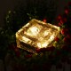 4LED Solar Light Ice Brick Under Ground Garden Lawn Deck Path Yard Outdoor Waterproof Lamp 4LED Solar Light Ice Brick Under Ground Garden Lawn Deck Path Yard Outdoor Waterproof Lamp