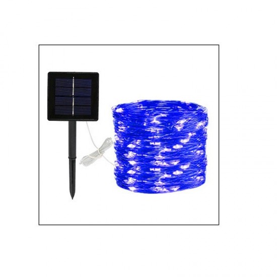 5 Colors 8 Modes 10m 100LED Solar Copper Wire String Lights Waterproof Decor for Courtyard Outdoor Park Christmas Decorations Clearance Christmas Lights 5 Colors 8 Modes 10m 100LED Solar Copper Wire String Lights Waterproof Decor for Courtyard Outdoor Park Christmas Decorations Clearance Christmas Lights