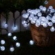 5/7/12/22M Solar Powered LED String Light strip Waterproof Outdoor Garden Decor
