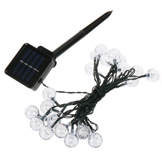 5M Solar Powered 20LED String Light Two Modes Garden Path Yard Decor Lamp Outdoor Waterproof 5M Solar Powered 20LED String Light Two Modes Garden Path Yard Decor Lamp Outdoor Waterproof