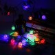 5M Solar Powered 20LED String Light Two Modes Garden Path Yard Decor Lamp Outdoor Waterproof