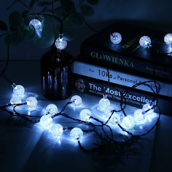 5M Solar Powered 20LED String Light Two Modes Garden Path Yard Decor Lamp Outdoor Waterproof 5M Solar Powered 20LED String Light Two Modes Garden Path Yard Decor Lamp Outdoor Waterproof