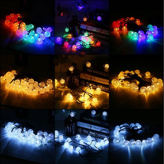 5M Solar Powered 20LED String Light Two Modes Garden Path Yard Decor Lamp Outdoor Waterproof 5M Solar Powered 20LED String Light Two Modes Garden Path Yard Decor Lamp Outdoor Waterproof