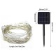 5M/10M/20M Solar Powered 50/100/200LEDs String Light 8 Modes Waterproof Outdoor Garden Home Decorative Lamp