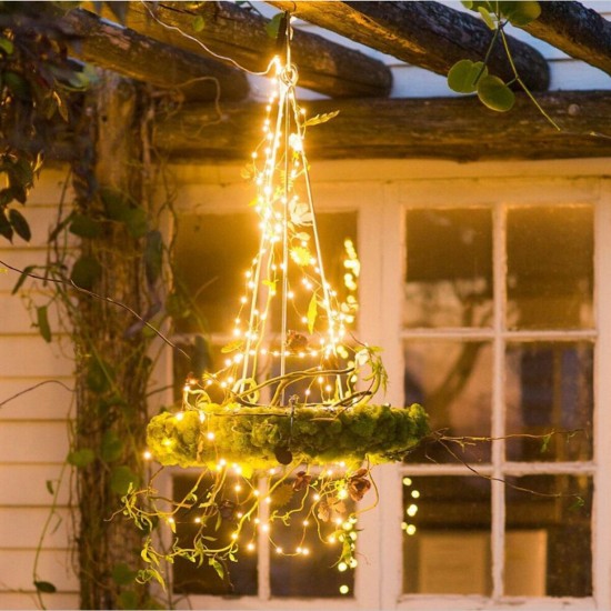 5M/10M/20M Solar Powered LED String Lights 8 Modes Waterproof Outdoor Garden Home Decoration 5M/10M/20M Solar Powered LED String Lights 8 Modes Waterproof Outdoor Garden Home Decoration