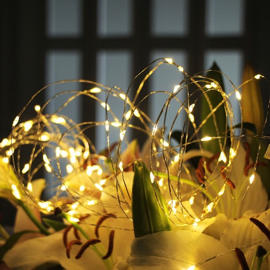 5M/10M/20M Solar Powered LED String Lights 8 Modes Waterproof Outdoor Garden Home Decoration 5M/10M/20M Solar Powered LED String Lights 8 Modes Waterproof Outdoor Garden Home Decoration