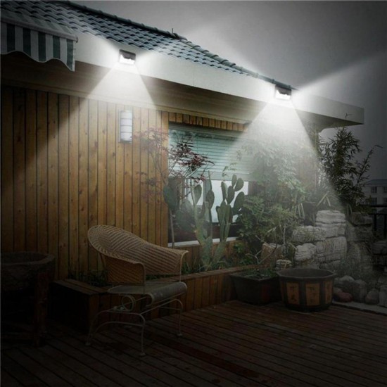 5W Waterproof Solar Wall Light COB LED Emergency Outdoor Garden Yard PIR Motion Sensor Street Lamp