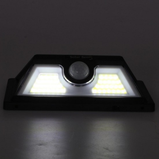 5W Waterproof Solar Wall Light COB LED Emergency Outdoor Garden Yard PIR Motion Sensor Street Lamp