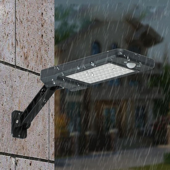 60 LED Remote Control Solar PIR Motion Sensor Street Light Waterproof Outdoor Garden Wall Lamp 3 Lighting Modes 60 LED Remote Control Solar PIR Motion Sensor Street Light Waterproof Outdoor Garden Wall Lamp 3 Lighting Modes