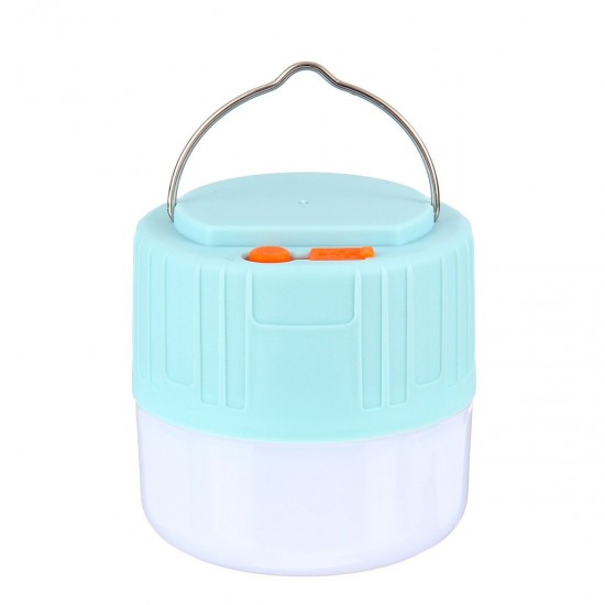 60W 300W LED Camping Lamp USB Charging/ Solar Charging Hanging Light for Outdoor Garden Stall