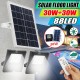 60W 88LED Solar Flood wall Light Spotlight Outdoor Garden Yard Safety Light