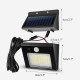 64/48/32LED Solar 3 Modes LED Split Waterproof Solar Lamp Human Body Sensor Yard With 7.5m Cable