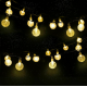 64FT 20M 200LED Solar Powered String Light Outdoor IP65 Garden Path Yard Decorative Lamp