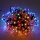 64FT 20M 200LED Solar Powered String Light Outdoor IP65 Garden Path Yard Decorative Lamp