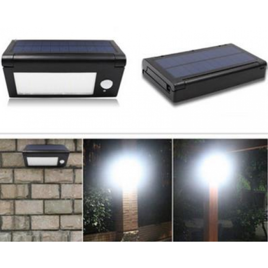 6.4W 32LED Foldable PIR Motion Sensor IP65 Waterproof Solar Powered Wall Light DC3.7V 6.4W 32LED Foldable PIR Motion Sensor IP65 Waterproof Solar Powered Wall Light DC3.7V