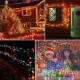 6M 8 Modes Solar Powered 40 LED String Light Outdoor Christmas Holiday Lamp