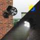 6W Waterproof Solar Powered PIR Motion Sensor Light Outdoor Security Wall Lamp 6W Waterproof Solar Powered PIR Motion Sensor Light Outdoor Security Wall Lamp