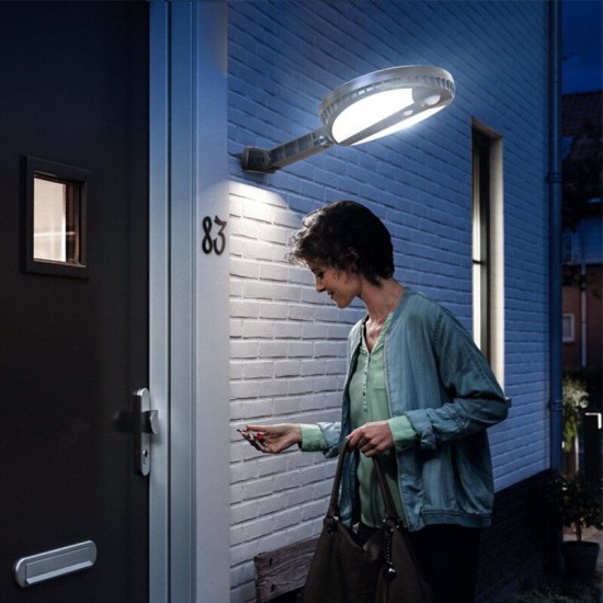 70 LED Remote Solar Power Wall Light PIR Motion Sensor Outdoor Solar Lights Garden Yard Lamp