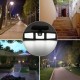 70 LED Solar Light Motion Sensor Wall Light Rotatable Outdoor Yard Garden Lamp