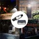 71 LED Solar Powered Motion Sensor Wall Light Stretchable Waterproof Outdoor Sercurity Lamp