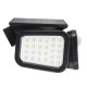 74LED Waterproof Solar Power PIR Motion Sensor Wall Light Outdoor Garden Lamp