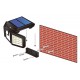 74LED/100COB Solar Street Wall Light PIR Motion Sensor Waterproof Garden Spotlight Lamp
