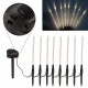 8 In 1 Acrylic LED Solar Power Light Outdoor Pathway Garden Lawn Lighting Lamp 8 In 1 Acrylic LED Solar Power Light Outdoor Pathway Garden Lawn Lighting Lamp