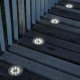 8 LED Solar Underground Light Outdoor Waterproof Light-controlled Buried Lamp Solar Lights for Garden Road Pathway Yard Decor