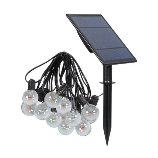 8.5m 25 Bulbs Solar String Lights Waterproof IP65 Bubble Lights Outdoor Garden Courtyard Christmas Party Holidays Decoration 8.5m 25 Bulbs Solar String Lights Waterproof IP65 Bubble Lights Outdoor Garden Courtyard Christmas Party Holidays Decoration