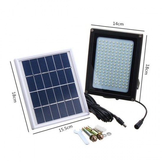 8W Solar Power 150 LED Motion Sensor Flood Light Waterproof Outdoor Garden Path Security Lamp