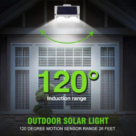 9 LED Solar Light PIR Motion Sensor Remote Control Outdoor Waterproof Wall Lamp Home Outdoor Garden
